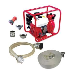Endurance Marine 100 PSI 60 GPM Two Stage Fire Pump Gas High Pressure Washer EFP1.5H