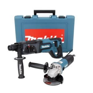 Makita 1 in. SDS PLUS Rotary Hammer with Free 4 1/2 in. Angle Grinder HR2475X4
