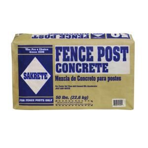 SAKRETE 50 lb. Fence Post Mix 100033425