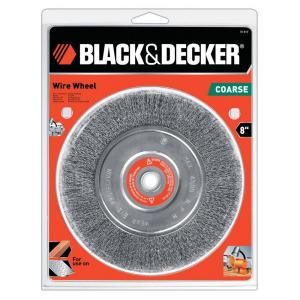 BLACK & DECKER 8 in. Wire Wheel 70 615
