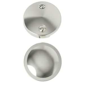 Brasstech 2 Hole Toe Activated Tub Drain Kit in Polished Nickel 274/15