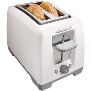 Proctor Silex 2 Slice Cool Touch Bagel Toaster in White 22333