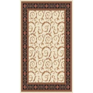Natco Kurdamir Prescot Ivory 9 ft. 10 in. x 12 ft. 10 in. Area Rug   DISCONTINUED 2029IV13H
