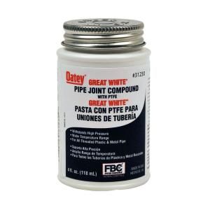 Oatey Great White 4 oz. Pipe Joint Compound 31230D