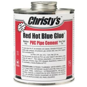 Christys 8 fl. oz. PVC Pipe Cement RH RHBV HP