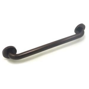 WingIts Premium 36 in. x 1.25 in. Polyester Painted Stainless Steel Grab Bar in Oil Rubbed Bronze (39 in. Overall Length) WGB5YS36ORB