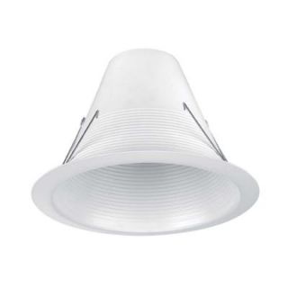 Commercial Electric 6 in. White Airtight Recessed Baffle Trim (6 Pack) HBR635WHA 6PK