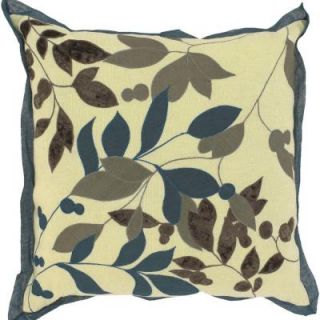 Artistic Weavers LeavesB1 18 in. x 18 in. Decorative Down Pillow LeavesB1 1818D