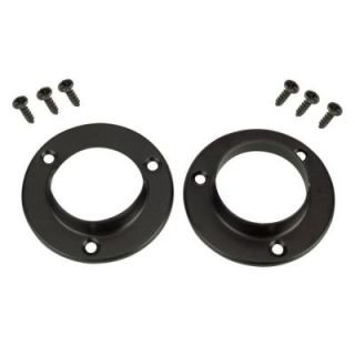 Everbilt 1 3/8 in. Oil Rubbed Bronze Metal Pole Sockets (2 Pack) 18661