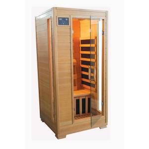 Therapure 1 Person Hemlock Carbon Heater Infrared Sauna ESF101HCB