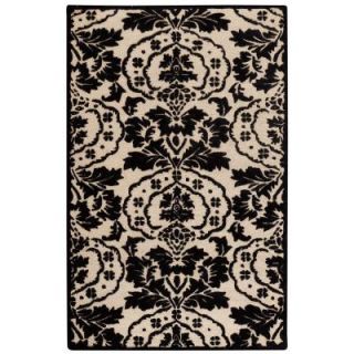 Home Decorators Collection Amberley Beige and Black 5 ft. 3 in. x 8 ft. 3 in. Area Rug 0374020210