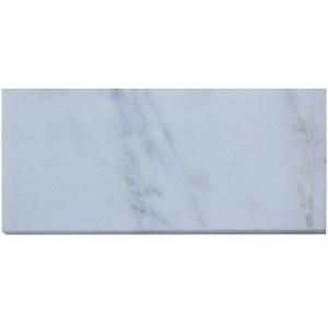 Splashback Tile Oriental 24 in. x 12 in. Marble Floor and Wall Tile DISCONTINUED ORIENTAL 12X24 MARBLE TILE