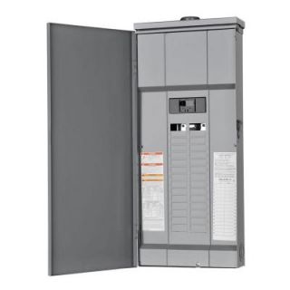 Square D by Schneider Electric Homeline 200 Amp 30 Space 30 Circuit Outdoor Main Breaker Load Center HOM30M200RB