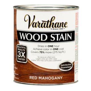 Varathane 1 qt. Red Mahogany 3X Wood Stain (2 Pack) 266262