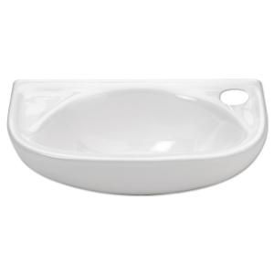 Whitehaus Wall Mounted Bathroom Sink in White WH1 102R WH