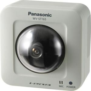 Panasonic H.264 Wired Indoor 720p Pan Tilting HD Network Security Camera with 8X Digital Zoom WV ST165