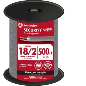 Southwire 500 ft. 18 2 Shielded Security Cable 57573144