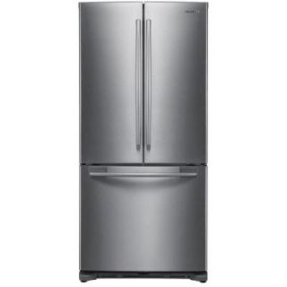 Samsung 17.8 cu. ft. French Door Refrigerator in Platinum RF197ACPN