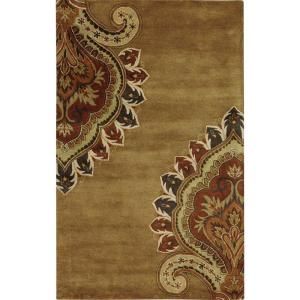 Home Decorators Collection Amour Gold 5 ft. 3 in. x 8 ft. 3 in. Area Rug 1053420530