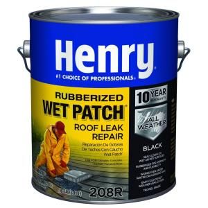Henry 0.90 Gal. 208R Rubber Wet Patch Roof Cement HE208R142