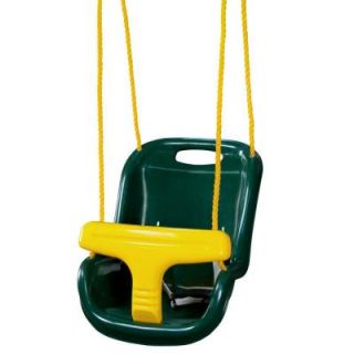 Gorilla Playsets Green Infant Swing with High Back 04 0032 G