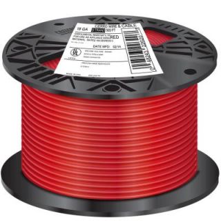 Cerrowire 500 ft. 18/1 Stranded TFFN Fixture Wire   Red 113 1003J