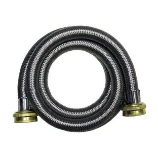 3/4 in. x 3/4 in. x 48 in. Stainless Steel Washing Machine Supply Line W48