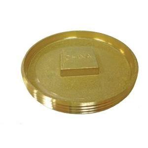 2 in. Brass Clean Out Plugs (25 Pack) P51 200