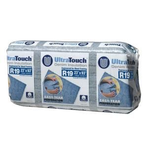 UltraTouch 23 in. x 93 in. R19 Denim Insulation (8 Bags) 10003 01923
