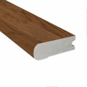 Millstead Oak Mink 0.81 in. Thick x 3 in. Wide x 78 in. Length Flush Mount Stair Nose Molding LM6753