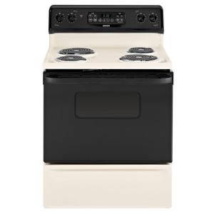 Hotpoint 5.0 cu. ft. Electric Range with Self Cleaning Oven in Bisque RB757DPCT