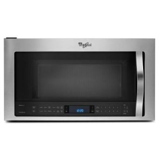 Whirlpool 1.9 cu. ft. Over the Range Convection Microwave in Stainless Steel with Sensor Cooking WMH76719CS