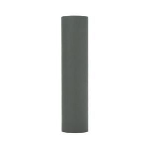 kaarskoker Solid 4 in. x 7/8 in. Gray Paper Candle Covers, Set of 2 GRY SOL 4C