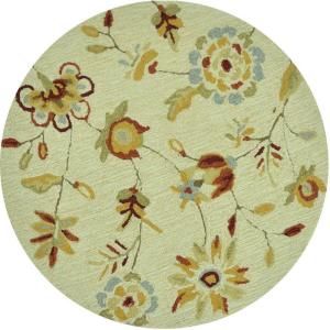 Loloi Rugs Summerton Life Style Collection Beige 3 ft. Round Area Rug SUMRSRS02BE00300R