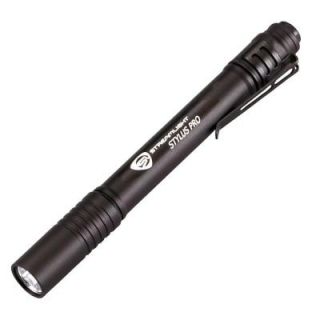 Streamlight Stylus Pro Black Body White LED Pen Light 66118