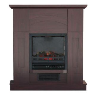 Quality Craft 36 in. Electric Fireplace in Dark Cherry MM995P 36ACH