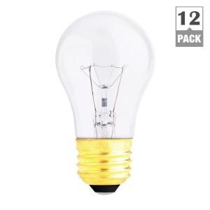 Feit Electric 40 Watt Incandescent A15 Clear Light Bulb (12 Pack) 40A15/CL/MP/12