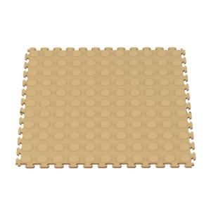 Norsk Stor 1.525 ft. x 1.525 ft. Beige PVC Garage Flooring (6 Pieces) NSMPRC6BE