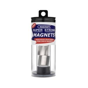 Magcraft Rare Earth 3/4 in. x 5/8 in. x 90 Degree by 3/4 in. N Arc Magnet (2 Pack) NSN0627