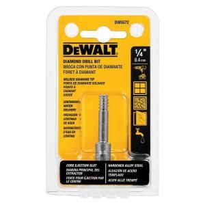 DEWALT 1/4 in. Diamond Drill Bit DW5572