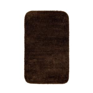 Garland Rug Traditional Chocolate 30 in. x 50 in. Washable Bathroom Accent Rug DEC 3050 14
