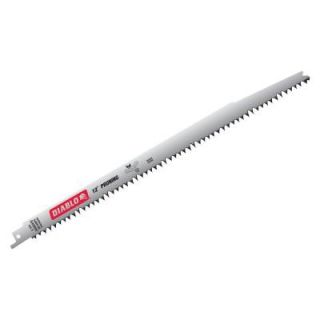 Diablo 12 in. x 5 TPI Fleam Ground Reciprocating Saw Blade for Pruning DS1205FG