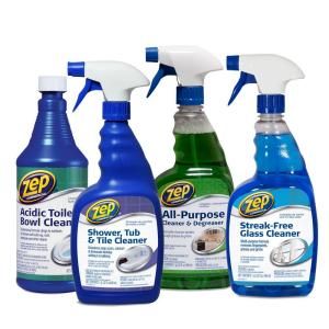 ZEP Bath Cleaning Kit (4 Pack) ZUBRKIT