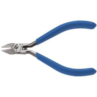 Klein Tools 4 in. Electronics Midget Diagonal Cutting Pliers   Pointed Nose, Extra Narrow Jaws D259 4C