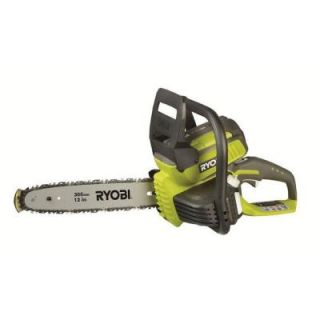 Ryobi 12 in. 40 Volt Lithium ion Cordless Chainsaw DISCONTINUED RY40510