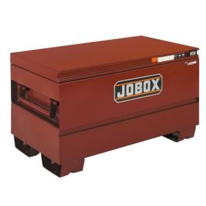 Jobox 36 in. Long Heavy Duty Steel Chest with Site Vault Security System 1 652990