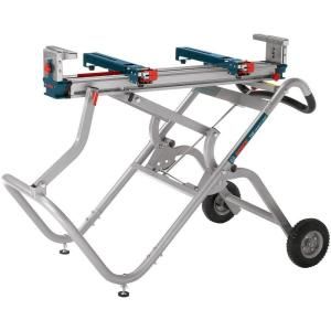 Bosch Gravity Rise Miter Saw Stand with Wheels T4B