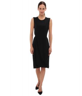 Calvin Klein Collection Sheath Dress Womens Dress (Black)