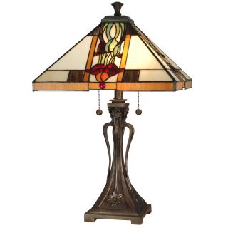 Dale Tiffany Natalie Mission Table Lamp