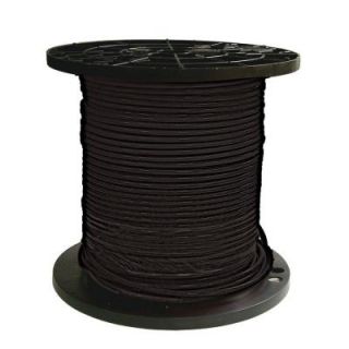 Southwire 500 ft. 6 Stranded THHN Black Cable 20493301